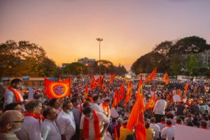 Supporters Hold Protests After Funeral Of Slain Hindu Activist